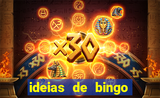 ideias de bingo para o natal